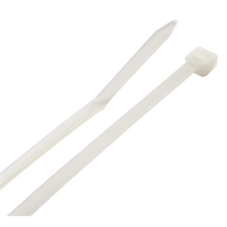 Steel Grip 3004684 11 In. Cable Tie; White - Pack Of 12